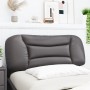 Gepolstertes Bettkopfteil aus grauem Kunstleder, 100 cm von , Kopf- und Fußteile - Ref: Foro24-374559, Preis: 45,75 €, Rabatt: %