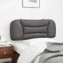 Cabecero de cama acolchado cuero sintético gris 100 cm de , Cabeceros y pies de cama - Ref: Foro24-374559, Precio: 45,30 €, D...