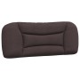 Gepolstertes Kopfteil aus dunkelbraunem Stoff, 100 cm von , Kopf- und Fußteile - Ref: Foro24-374552, Preis: 39,57 €, Rabatt: %