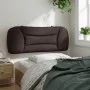 Gepolstertes Kopfteil aus dunkelbraunem Stoff, 100 cm von , Kopf- und Fußteile - Ref: Foro24-374552, Preis: 39,23 €, Rabatt: %