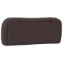 Padded headboard dark brown fabric 100 cm by , Headboards and footboards - Ref: Foro24-374552, Price: 39,23 €, Discount: %