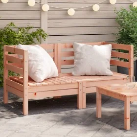 Corner garden sofas 2 units solid Douglas wood by , Modular outdoor sofas - Ref: Foro24-837989, Price: 86,49 €, Discount: %