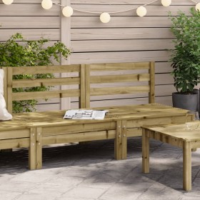 Sofá de jardín sin reposabrazos 2 uds madera pino impregnada de , Sofás modulares de exterior - Ref: Foro24-838004, Precio: 9...