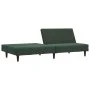 2-Sitzer-Schlafsofa dunkelgrüner Samt von , Sofas - Ref: Foro24-375928, Preis: 235,80 €, Rabatt: %
