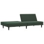 2-Sitzer-Schlafsofa dunkelgrüner Samt von , Sofas - Ref: Foro24-375928, Preis: 239,89 €, Rabatt: %