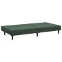 2-Sitzer-Schlafsofa dunkelgrüner Samt von , Sofas - Ref: Foro24-375928, Preis: 235,80 €, Rabatt: %