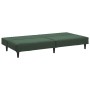 2-Sitzer-Schlafsofa dunkelgrüner Samt von , Sofas - Ref: Foro24-375928, Preis: 239,89 €, Rabatt: %