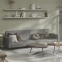 Light gray velvet 2-seater sofa bed by , Sofas - Ref: Foro24-375937, Price: 285,22 €, Discount: %