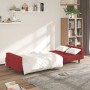 2-Sitzer-Schlafsofa Samt in der Farbe Rotwein von , Sofas - Ref: Foro24-375942, Preis: 255,55 €, Rabatt: %