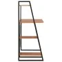 Escritorio con estantería negro y marrón 102x50x117 cm de vidaXL, Escritorios - Ref: Foro24-20285, Precio: 67,41 €, Descuento: %