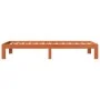 Bettgestell aus massivem, wachsbraunem Kiefernholz, 100 x 200 cm von , Betten und Lattenroste - Ref: Foro24-844169, Preis: 79...