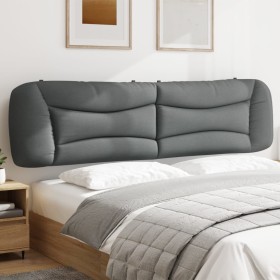 Padded headboard light gray fabric 200 cm by , Headboards and footboards - Ref: Foro24-374616, Price: 102,33 €, Discount: %