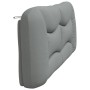 Cabecero de cama acolchado tela gris claro 200 cm | Foro24.es | Tu tienda online para hogar, jardín y más Foro24.es