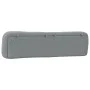 Padded headboard light gray fabric 200 cm by , Headboards and footboards - Ref: Foro24-374616, Price: 100,19 €, Discount: %