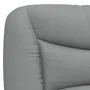 Padded headboard light gray fabric 200 cm by , Headboards and footboards - Ref: Foro24-374616, Price: 100,19 €, Discount: %