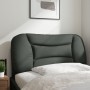 Cabecero de cama acolchado tela gris oscuro 90 cm de , Cabeceros y pies de cama - Ref: Foro24-374538, Precio: 43,51 €, Descue...