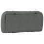 Cabecero de cama acolchado tela gris oscuro 90 cm de , Cabeceros y pies de cama - Ref: Foro24-374538, Precio: 43,51 €, Descue...
