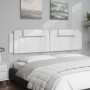 Weißes gepolstertes Bettkopfteil aus Kunstleder, 200 cm von , Kopf- und Fußteile - Ref: Foro24-374815, Preis: 68,87 €, Rabatt: %
