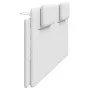 Cabecero de cama acolchado cuero sintético blanco 200 cm de , Cabeceros y pies de cama - Ref: Foro24-374815, Precio: 68,27 €,...