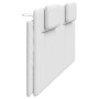 Weißes gepolstertes Bettkopfteil aus Kunstleder, 200 cm von , Kopf- und Fußteile - Ref: Foro24-374815, Preis: 68,87 €, Rabatt: %