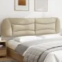 Gepolstertes Kopfteil aus cremefarbenem Stoff, 200 cm von , Kopf- und Fußteile - Ref: Foro24-374621, Preis: 105,38 €, Rabatt: %