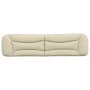 Padded headboard in cream fabric 200 cm by , Headboards and footboards - Ref: Foro24-374621, Price: 105,38 €, Discount: %