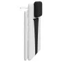 Cabecero de cama acolchado cuero sintético blanco y negro 80 cm de , Cabeceros y pies de cama - Ref: Foro24-374766, Precio: 3...