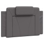 Cabecero de cama acolchado cuero sintético gris 90 cm de , Cabeceros y pies de cama - Ref: Foro24-374770, Precio: 35,07 €