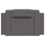 Cabecero de cama acolchado cuero sintético gris 90 cm de , Cabeceros y pies de cama - Ref: Foro24-374770, Precio: 35,07 €