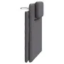 Cabecero de cama acolchado cuero sintético gris 90 cm de , Cabeceros y pies de cama - Ref: Foro24-374770, Precio: 39,85 €, De...