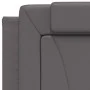 Cabecero de cama acolchado cuero sintético gris 90 cm de , Cabeceros y pies de cama - Ref: Foro24-374770, Precio: 39,85 €, De...