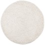 Moderne langflorige Pelzdecke PAMPLONA creme Ø 100 cm von , Teppiche - Ref: Foro24-375244, Preis: 36,49 €, Rabatt: %