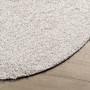 Moderne langflorige Pelzdecke PAMPLONA creme Ø 100 cm von , Teppiche - Ref: Foro24-375244, Preis: 36,49 €, Rabatt: %