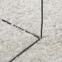 Alfombra peluda de pelo largo moderna PAMPLONA crema Ø 100 cm de , Alfombras - Ref: Foro24-375244, Precio: 35,86 €, Descuento: %