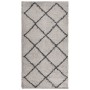 Moderner Langflorteppich PAMPLONA beige anthrazit 80x150 cm von , Teppiche - Ref: Foro24-375383, Preis: 28,14 €, Rabatt: %