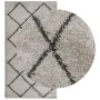 Alfombra pelo largo moderna PAMPLONA beige antracita 80x150 cm de , Alfombras - Ref: Foro24-375383, Precio: 27,77 €, Descuent...