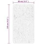 Moderner Langflorteppich PAMPLONA beige anthrazit 80x150 cm von , Teppiche - Ref: Foro24-375383, Preis: 27,77 €, Rabatt: %
