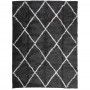 Moderner Langflorteppich PAMPLONA schwarz und creme 300x400cm von , Teppiche - Ref: Foro24-375418, Preis: 187,94 €, Rabatt: %