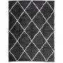 Moderner Langflorteppich PAMPLONA schwarz und creme 300x400cm von , Teppiche - Ref: Foro24-375418, Preis: 185,24 €, Rabatt: %