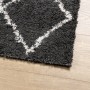 Moderner Langflorteppich PAMPLONA schwarz und creme 160x230cm von , Teppiche - Ref: Foro24-375413, Preis: 61,46 €, Rabatt: %