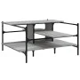Sonoma Couchtisch aus grauem Holzwerkstoff 100x100x48,5 cm von , Couchtisch - Ref: Foro24-842314, Preis: 79,74 €, Rabatt: %
