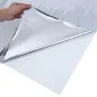 Static solar film with silver reflective effect 60x1000 cm by , window films - Ref: Foro24-155863, Price: 17,65 €, Discount: %