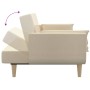 Two-seater sofa bed with two cream-colored fabric pillows by , Sofas - Ref: Foro24-375872, Price: 280,55 €, Discount: %