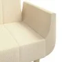Two-seater sofa bed with two cream-colored fabric pillows by , Sofas - Ref: Foro24-375872, Price: 275,65 €, Discount: %