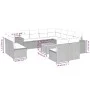 Garden sofa set 12 pieces and brown synthetic rattan cushions by , Garden sets - Ref: Foro24-3225505, Price: 793,36 €, Discou...