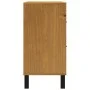 FLAM Kommode aus massivem Kiefernholz 110x40x80 cm von , Schubladen - Ref: Foro24-376071, Preis: 227,26 €, Rabatt: %