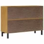 FLAM Kommode aus massivem Kiefernholz 110x40x80 cm von , Schubladen - Ref: Foro24-376071, Preis: 227,26 €, Rabatt: %