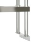 Küchenarbeitstisch mit Edelstahlregal 110x55x150cm von , Wiederherstellung - Ref: Foro24-3208903, Preis: 280,21 €, Rabatt: %