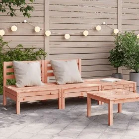3-seater garden sofa made of solid Douglas fir wood by , Modular outdoor sofas - Ref: Foro24-838038, Price: 126,87 €, Discoun...