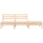 3-Sitzer-Gartensofa aus massivem Zirbenholz von , Modulare Sofas für den Außenbereich - Ref: Foro24-838033, Preis: 121,57 €, ...